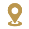 gold location pin icon