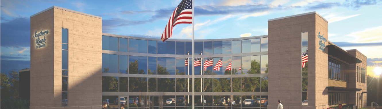southern bank of Tennesse new building design